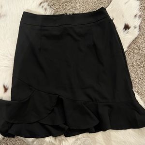 black skirt